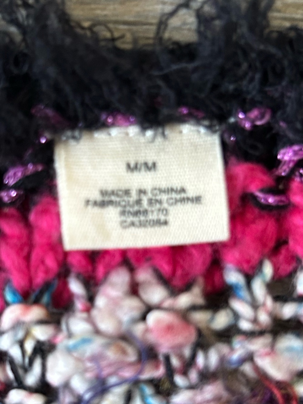 SLEEPING ON SNOW Anthropologie Mixed Media Crochet Boho Sweater Size Medium - Picture 10 of 11